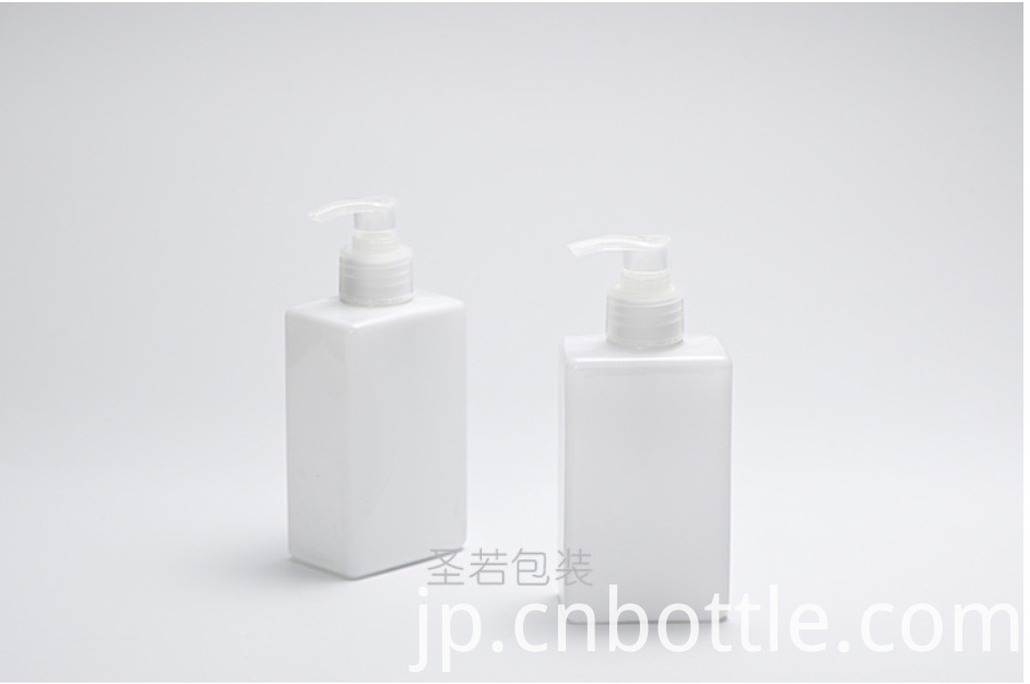 正方形の化粧品ペットローションボトル square cosmetic PET lotion bottle